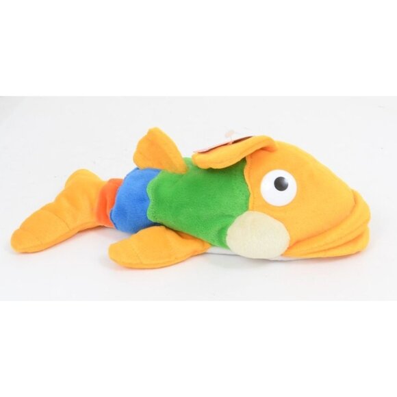 NEW - RARE! Vintage Fiesta Gus Yellow Green Tropical 13" Plush Stuffed Animal - Picture 4 of 8